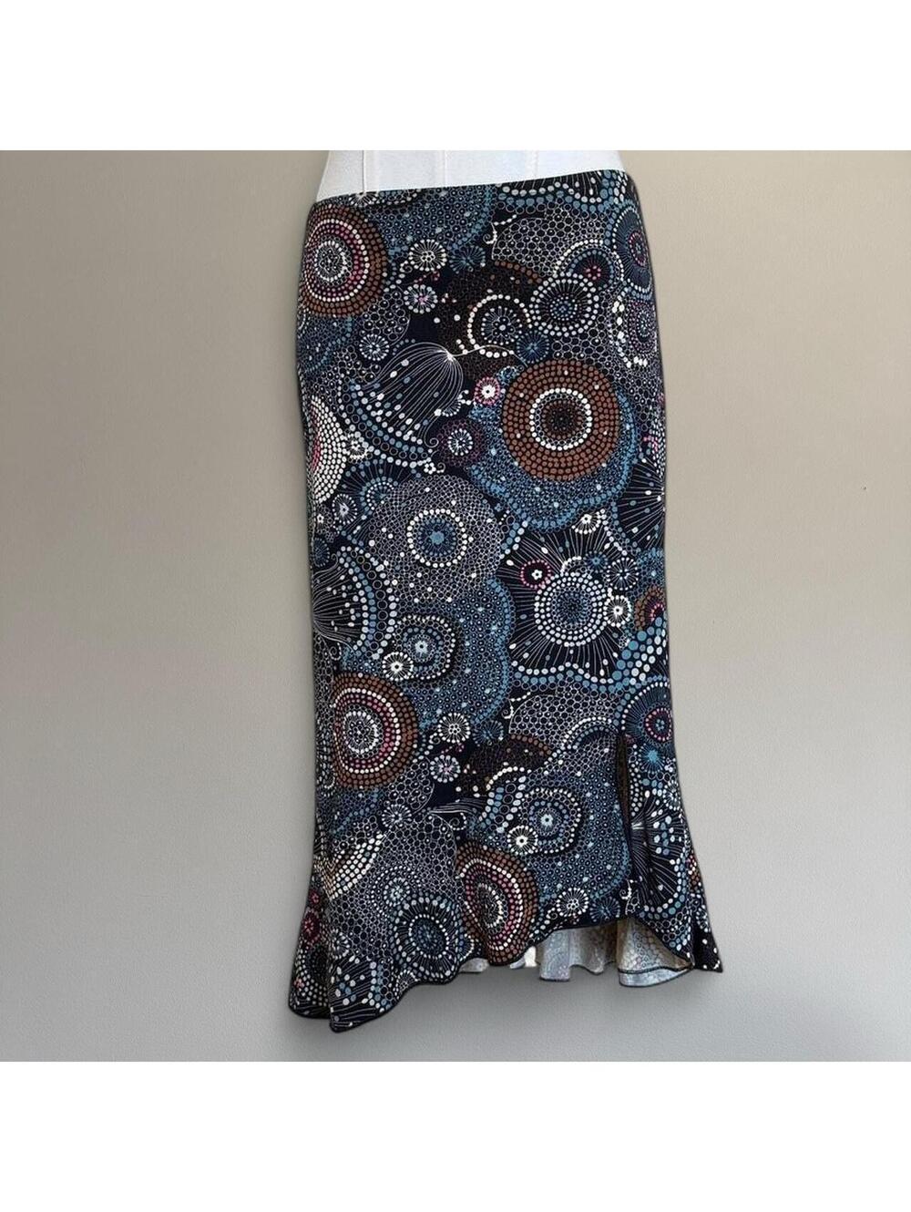 Y2K asymmetrical midi skirt from BCBG. Size M.